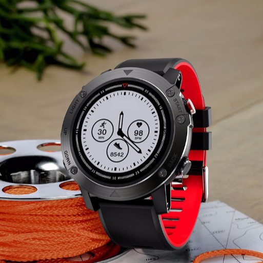 Aolon DM18 Smartwatch GPS 50M IP68 dengan Fungsi Monitor Detak Jantung / Fitness / Garmin-8