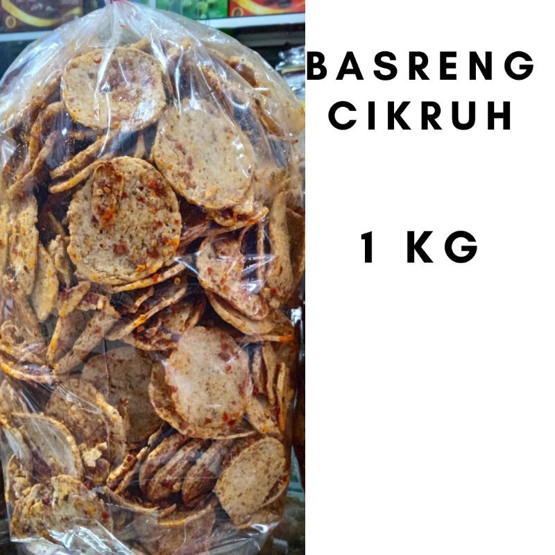

1kg Basreng Cikruh Pedas