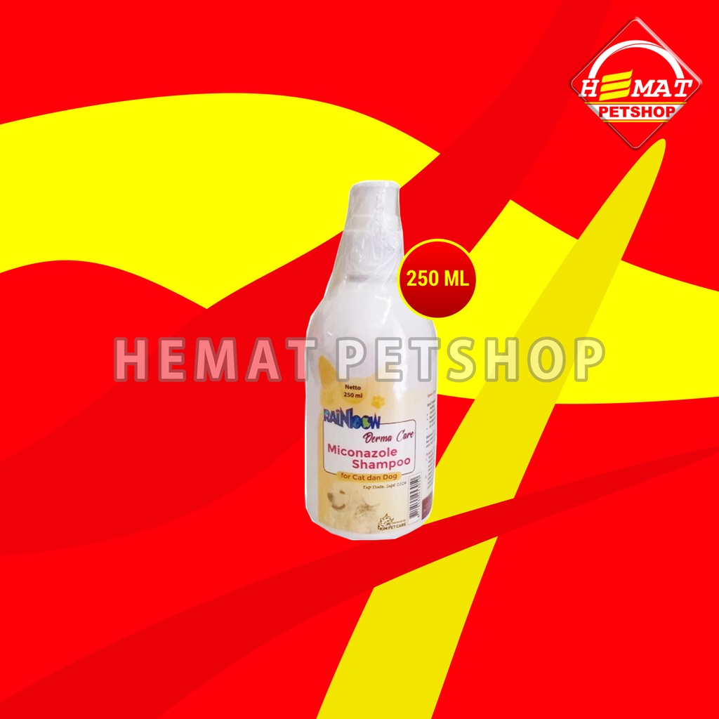 Rainbow Shampoo Kucing Cat Shampoo anti Jamur miconazole 250ml