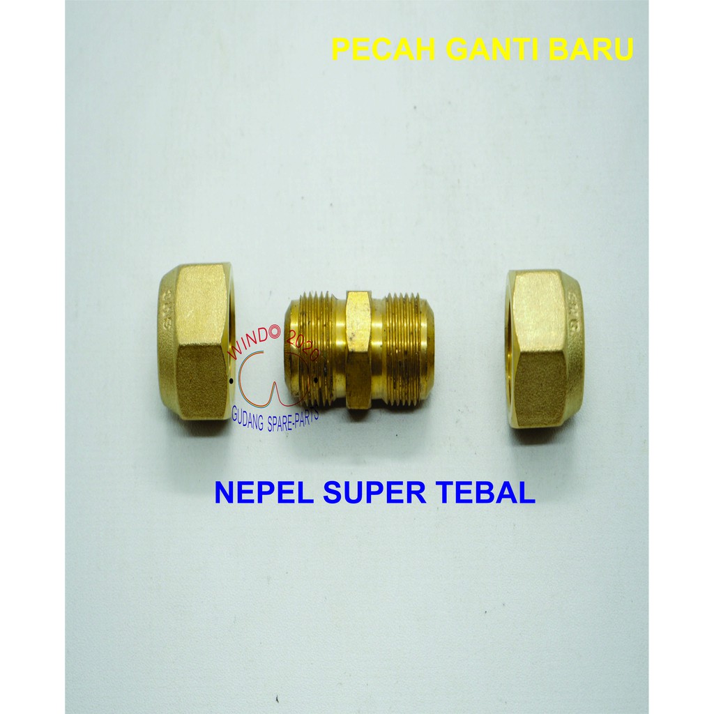 NEPEL AC | DOUBLE NEPEL |  NEPEL PIPA AC | NAT AC | NEPEL AC 1/2PK - 5OK I DOBEL NEPEL AC | NUT AC