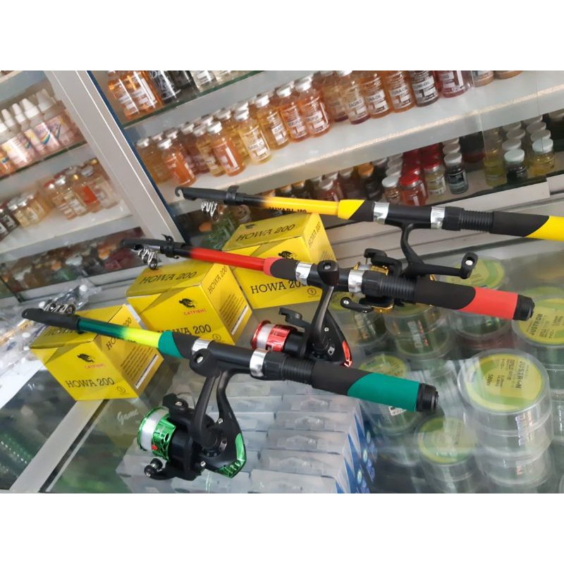Pancing set antena Miyabi  murah panjang 150