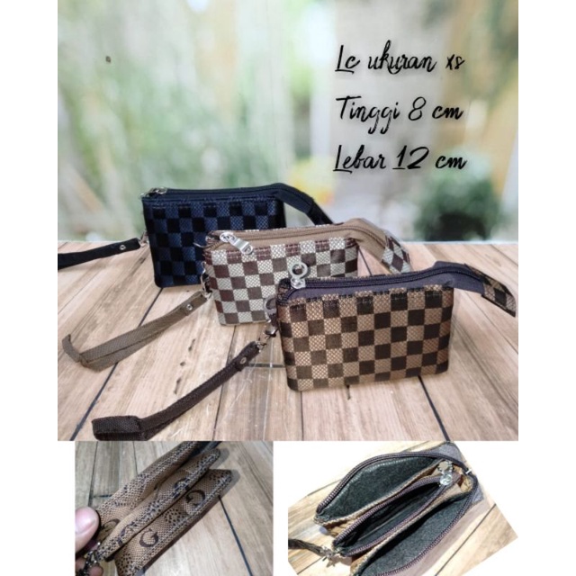 Dompet Koin 3 ruang / Dompet Mini Murah / Dompet Koin