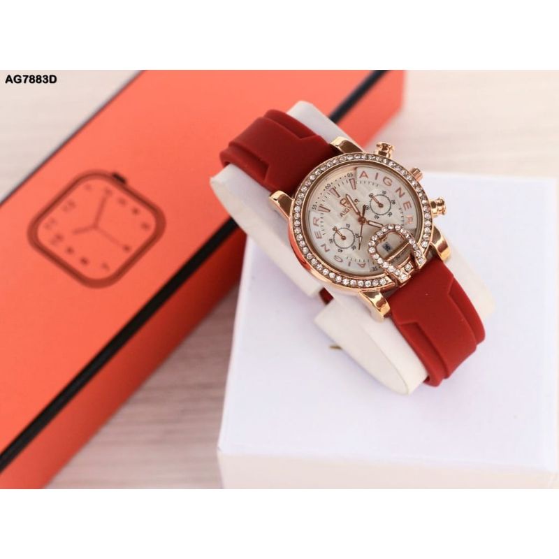 tervirall !!! Jam Tangan Aigner Analog Fashion Santai Jam Tangan Wanita Favorit Kesukaan Best Seller Wanita