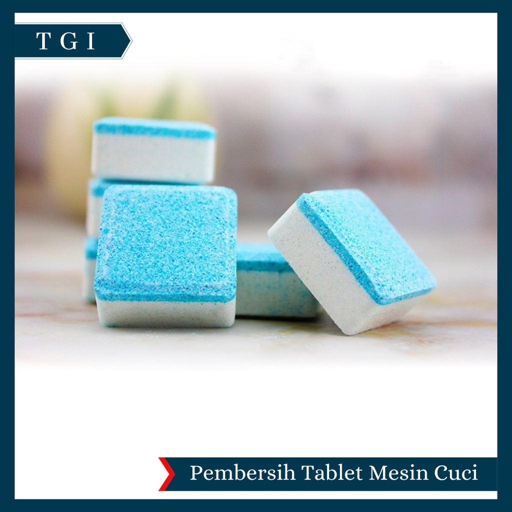 TGI - TABLET PEMBERSIH MESIN CUCI / DEEP CLEANING WASHING / TABLET PEMBERSIH PENGHILANG BAU