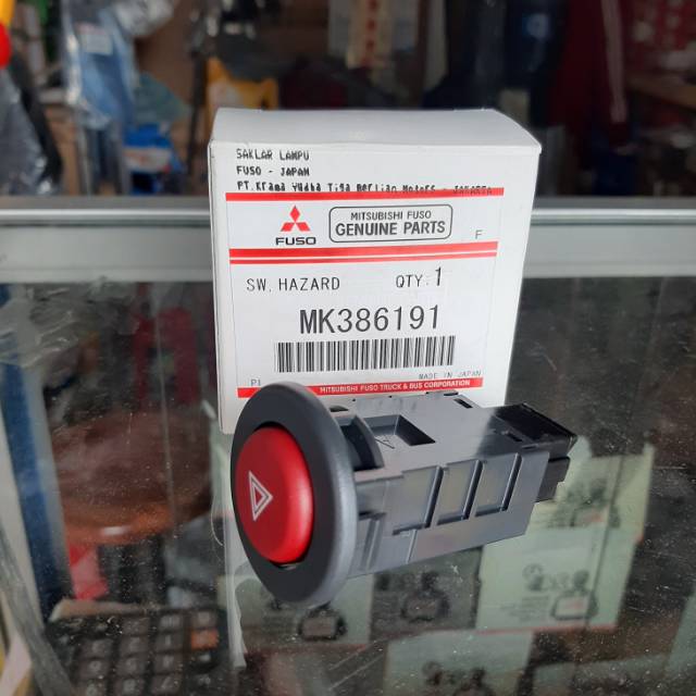Tombol hazard mitsubishi canter turbo original KTB