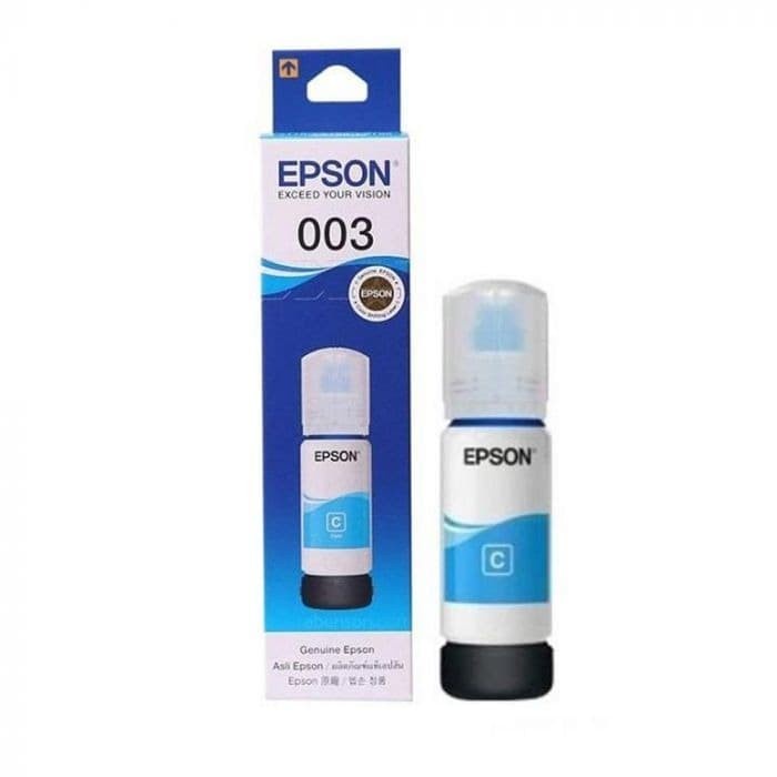 Tinta Printer EPSON 003 CYAN, MAGENTA, YELLOW ORIGINAL | ITECHBALI