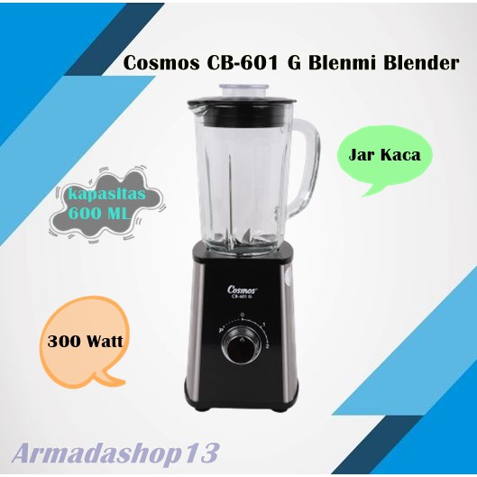 COSMOS Blender Kaca Blenmi 600mL CB-601G
