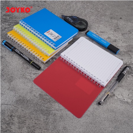 

New Notepad Paper Agenda Buku binder Catatan Bergaris Notebook Diary Joyko NB-665 60 Lembar A6 Catatan Sekolah Kerja Kantor Kuliah Mahasiswa Premium