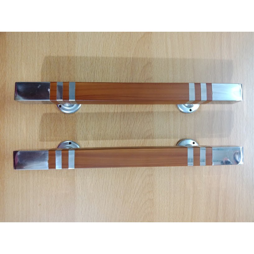Jual handle/gagang pintu minimalis stainless steel (natural) | Shopee