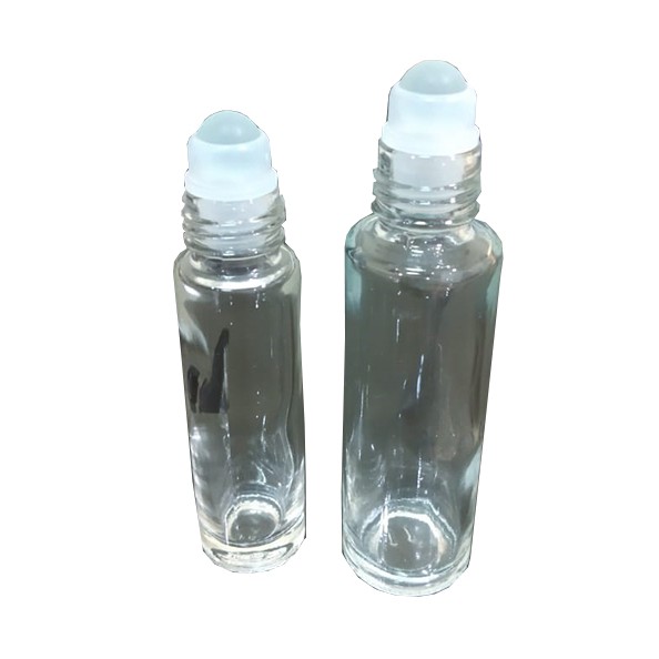 Botol Roller / Roll on  Kaca Transparan Parfum Aroma Terapi Esensial