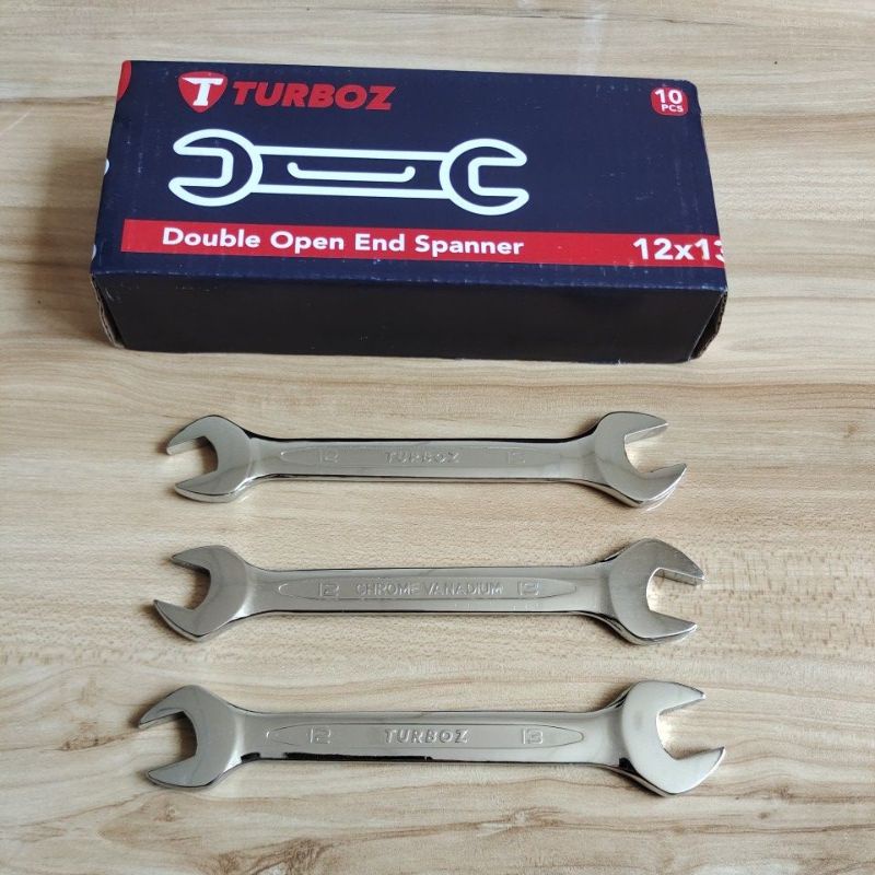 TURBOZ kunci pas 12x13 / double open end spanner 12x13 Turboz