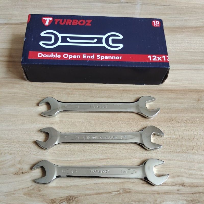 TURBOZ kunci pas 12x13 / double open end spanner 12x13 Turboz