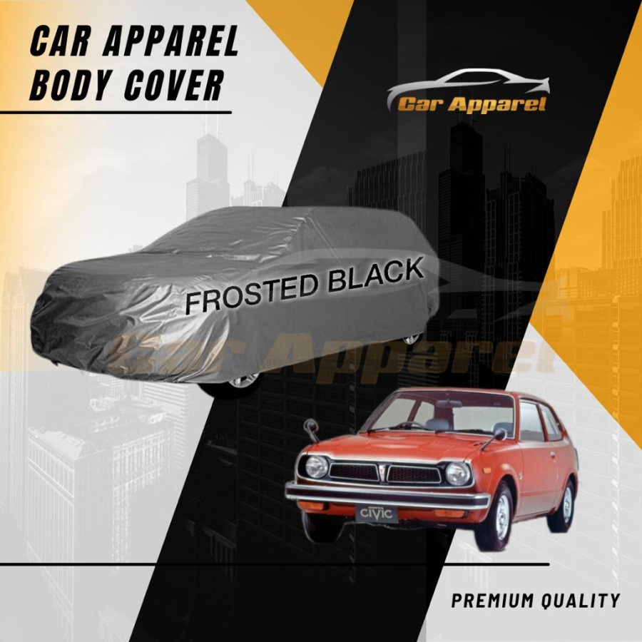 Sarung Mobil Civic Excellent Black Premium / Body Cover Civic Black