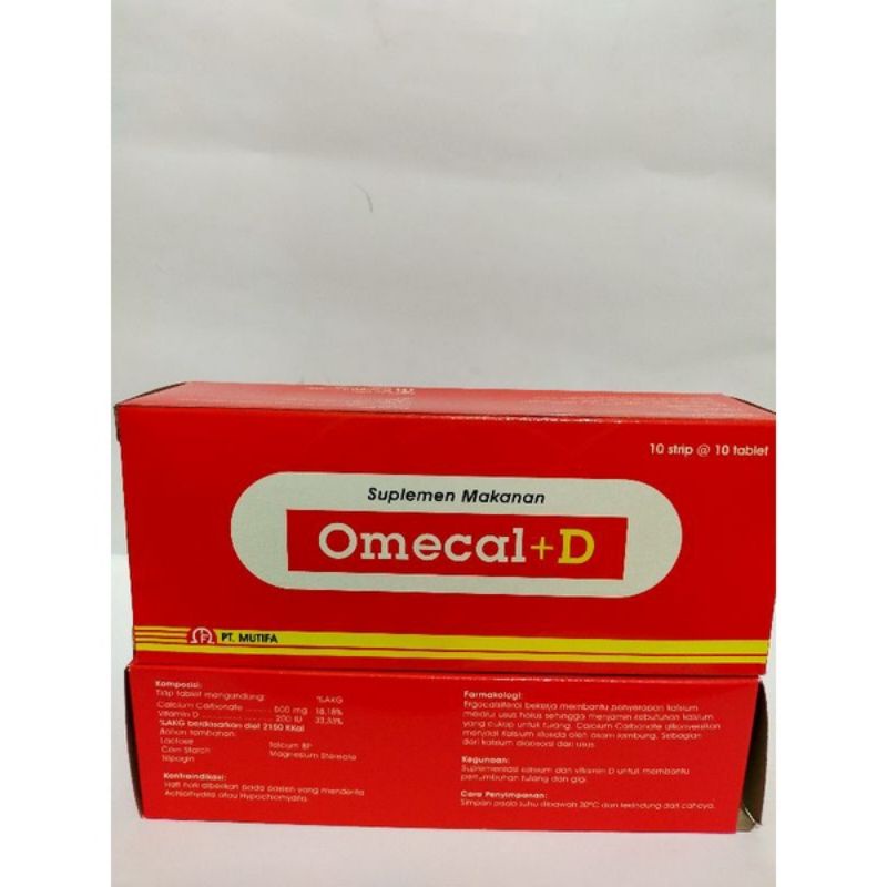 OMECAL-D / VITAMIN-D UNTUK TULANG
