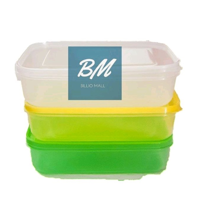 Tempat Makan Plastik 900 ml / Kotak Makan 900 ml / Tupperware 900 ml