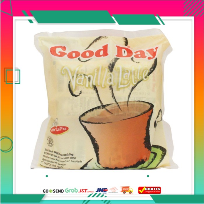 

Good Day Vanila Latte Bag 30 x 20 g