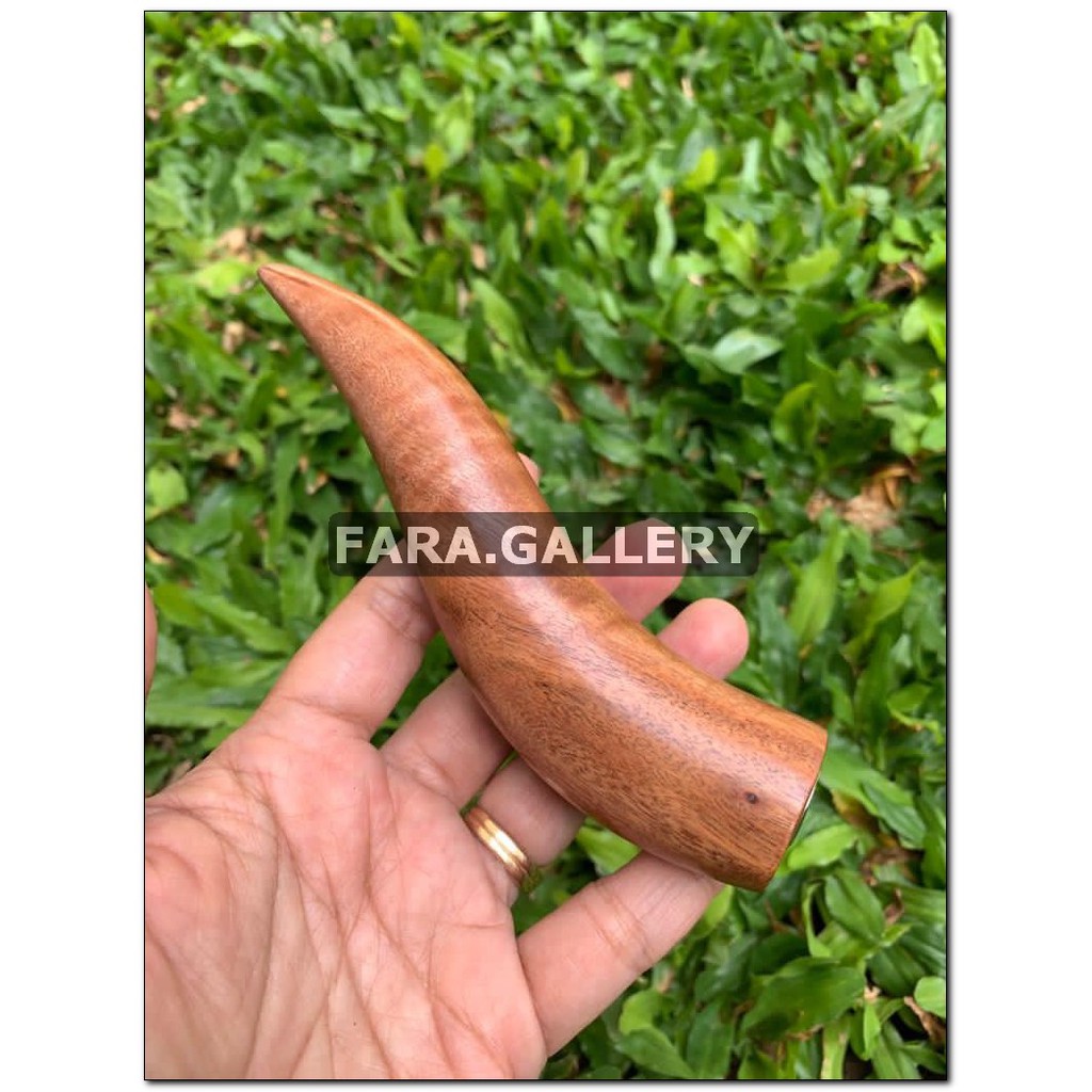 PIPA ONCE KAYU LANGKA SETIGI LENGKUNG / PIPA ROKOK KAYU BERTUAH SETIGI / ONCE PIPA KAYU SETIGI