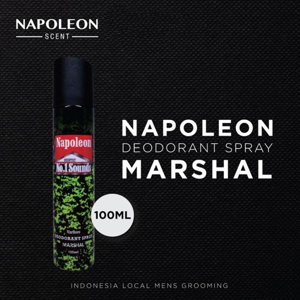 Parfum Deodorant Napoleon / Marlboro Hitam 100 ml_Cerianti