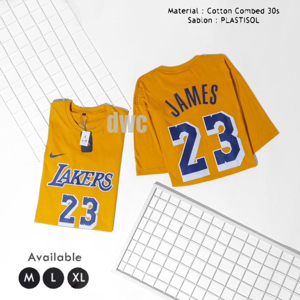 KAOS JORDAN NBA LAKERS - FULLTAG & LABEL