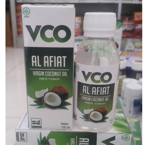 

VCO 130 ml 130ml Virgin Coconut Oil Al Afiat 100 % Minyak Kelapa Asli