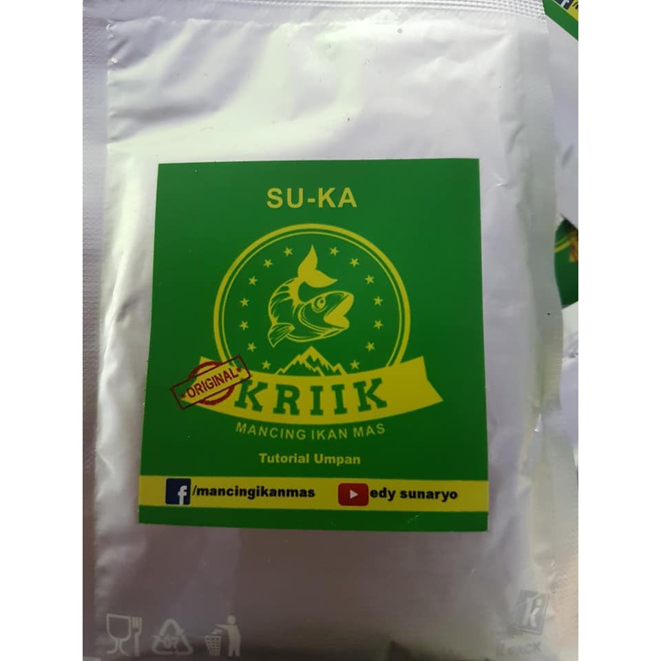 Umpan Pancing Kriik Suka / Umpan pancing Kriik - SUKA krik Asli Edy Sunaryo