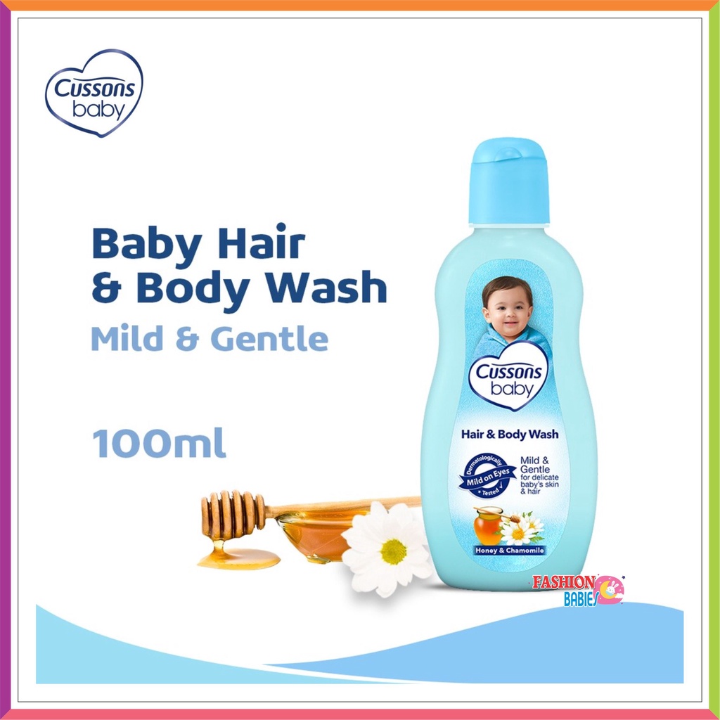 CUSSONS BABY MILK BATH / HAIR &amp; BODY WASH 100 ML 200 ML / SABUN KERAMAS BAYI 2IN1