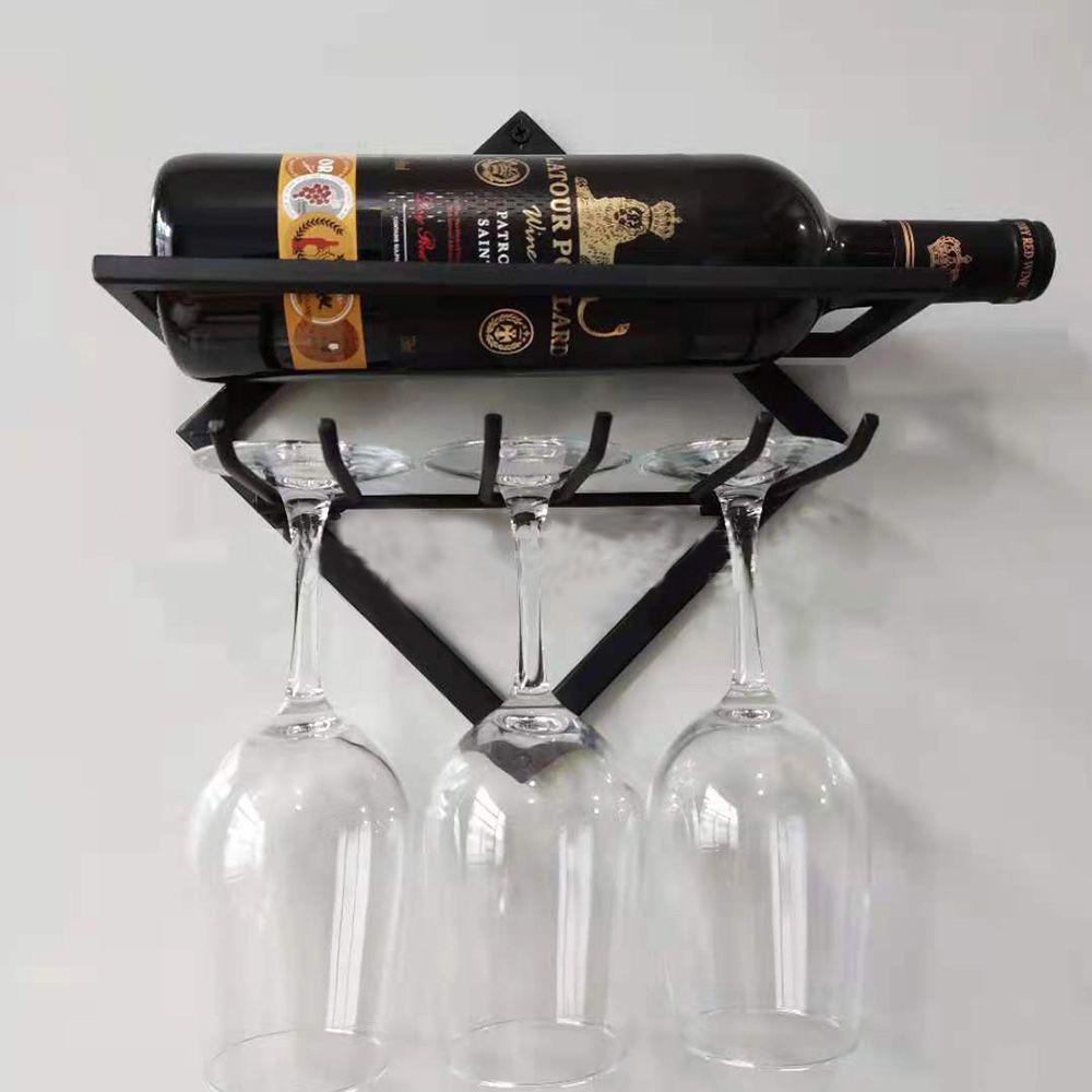 Preva Metal Wine Bottle Holder Eropa Kombinasi Gratis Dekorasi Rumah Bar