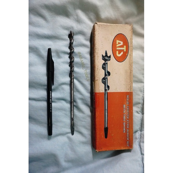 Mata bor kayu pendek / auger bit 3/8" ATS