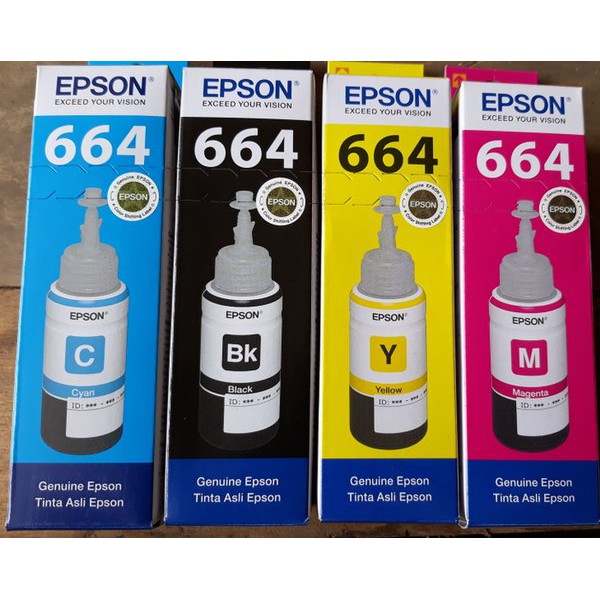 Tinta Printer Epson 664 ORIGINAL ( PCS )