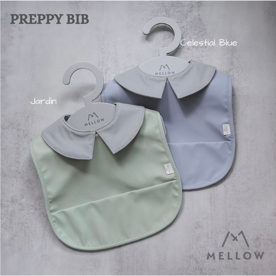 Mellow - Bib Celemek Bayi Anak Import - Preppy Bib