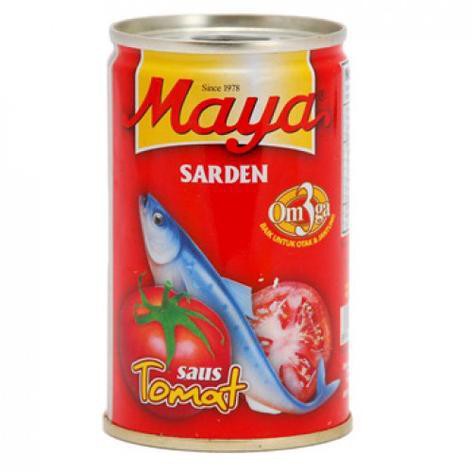 

MAYA Sarden Tomat 425gr