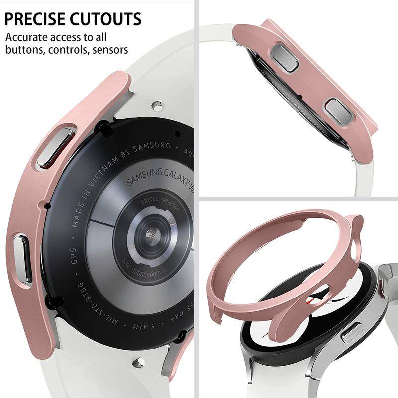 Case Pelindung Bumper Bahan PC Ukuran 40mm 44mm Untuk Samsung Galaxy Watch 5 40mm 44mm