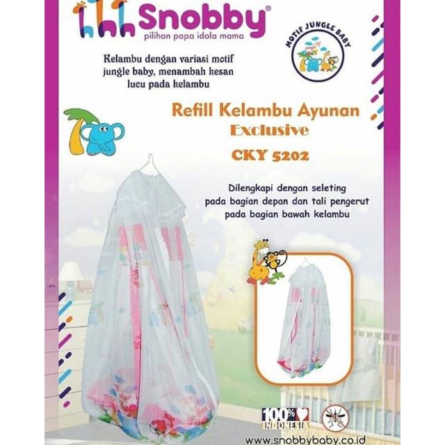 ♥BabyYank♥ SNOBBY BABY REFILL KELAMBU AYUNAN CKAY522 CKY5202 KAIN KELAMBU AYUNAN BABY SNOBBY BABY TERMURAH