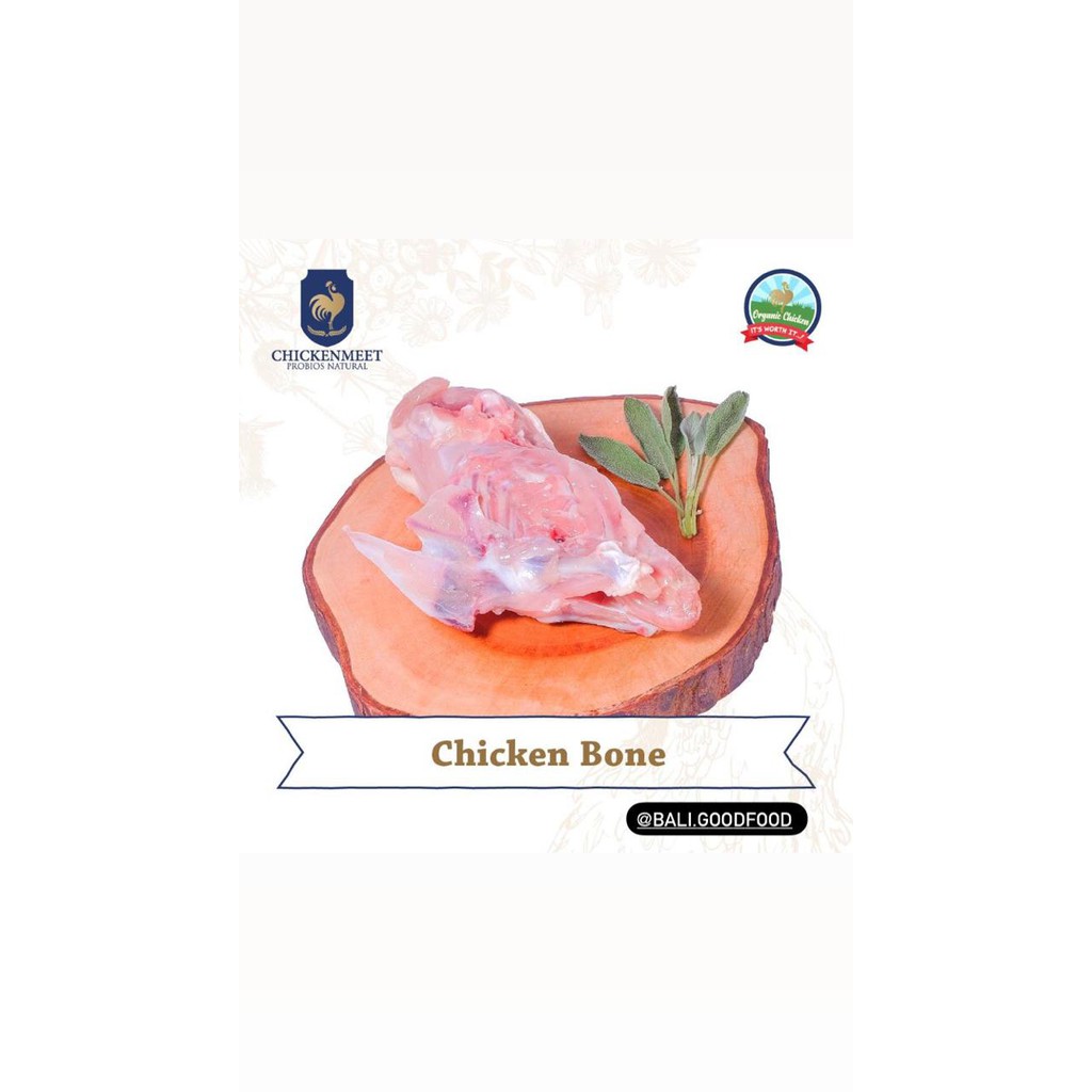 

CHICKENMEET AYAM PROBIOTIK ORGANIK, TULANG AYAM