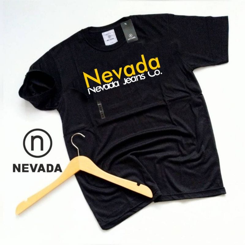 [Bayar di tempat] Kaos Distro Nevada Size L XL Terlaris