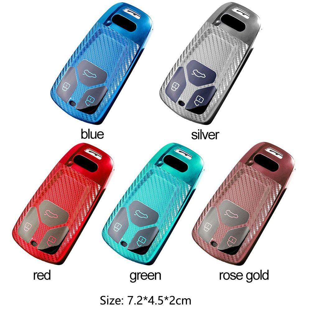 Top Remote Key Case Soft TPU Aksesoris Mobil Skin Key Fob Cover