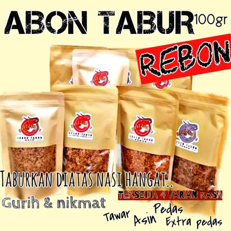 

Rebon Tabur Siap Santap HAnZfoodies