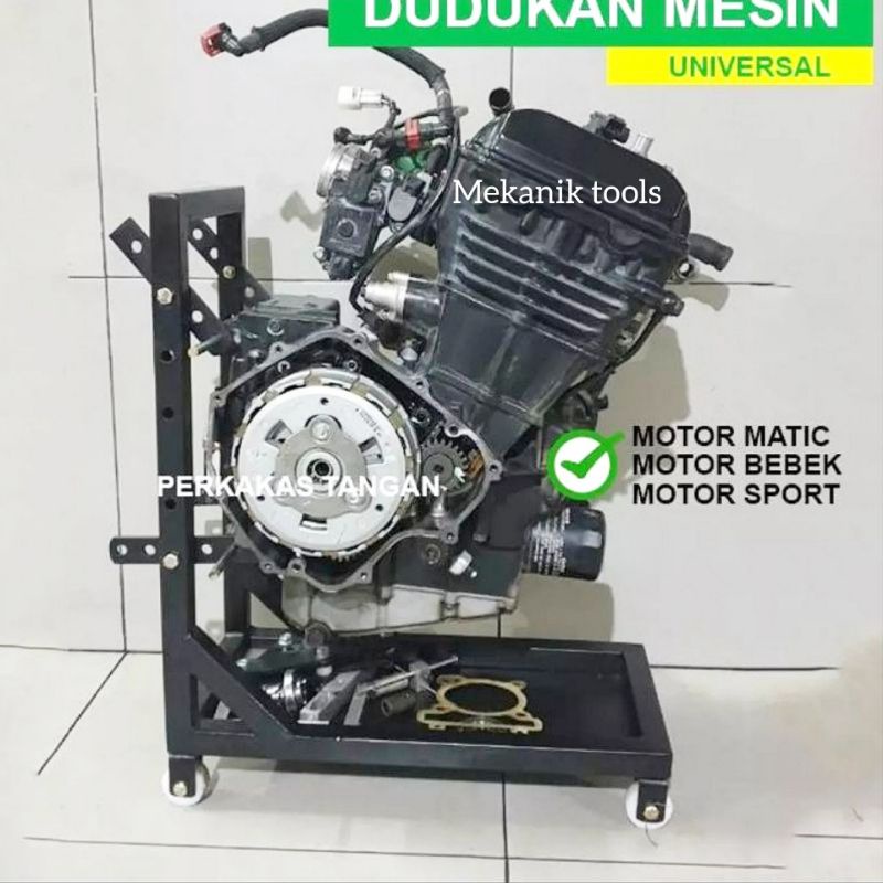 Alat Dudukan Mesin Universal Engine stand Alat dudukan mesin model bak