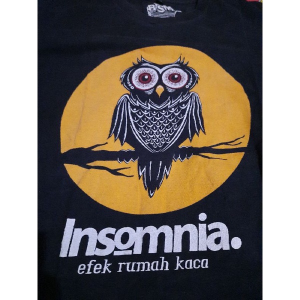 kaos efek rumah kaca insomnia