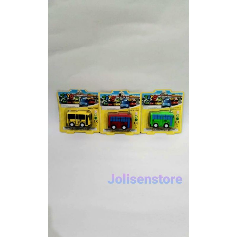 MAINAN BUS TAYO MINI/tayo the little bus warna/Bus tayo kecil