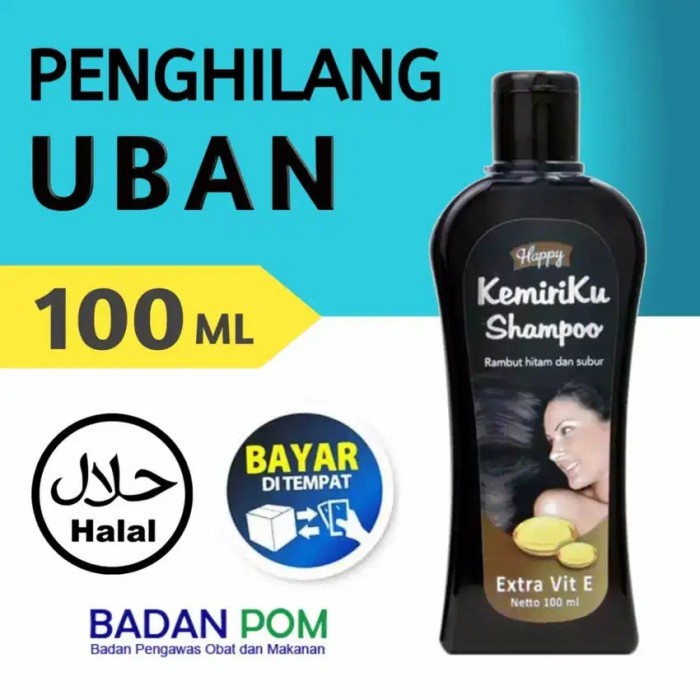 SHAMPOO KEMIRIKU 100ml GIRLSNEED77 ORIGINAL BPOM HALAL Happy Shampo Kemiri Ku Sampo