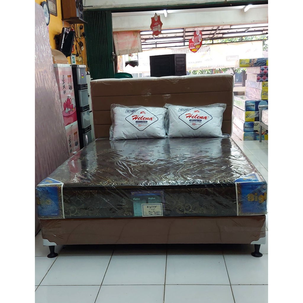 Springbed BIGLINE PILOTOP by BIGLAND // KASUR // FULL SET