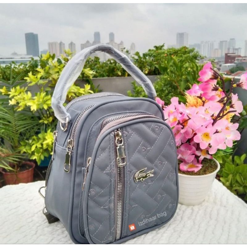 RANSEL MINI MULTIFUNGSI WANITA RES LURUS TERLARIS