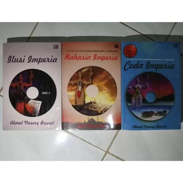 [1 SET] Novel Thriller: Ilusi Imperia, Rahasia Imperia, Coda Imperia oleh Akmal Nasery Basral