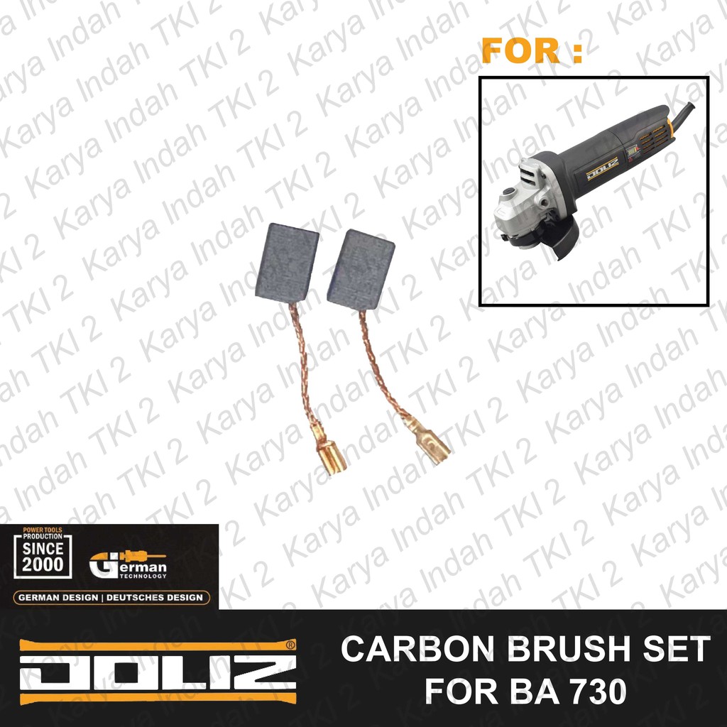 Carbon Brush DOLIZ BA730 Arang Kul Gerinda BA 730 530 CB Sparepart ORI