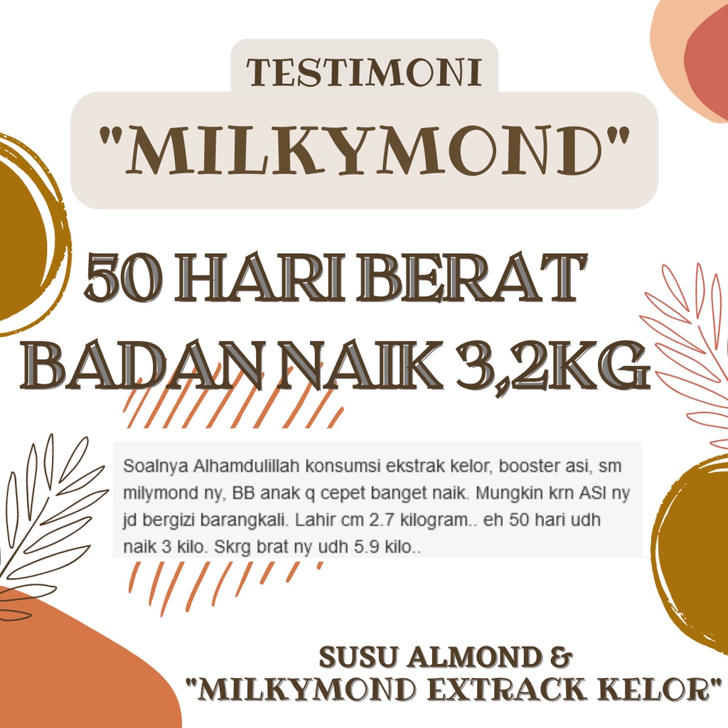 [BUY 2 GET 1 FREE] Susu Almond Premium MILKYMOND Milky Almond 180 Gram Variant 4 Rasa Tea Teh Susu