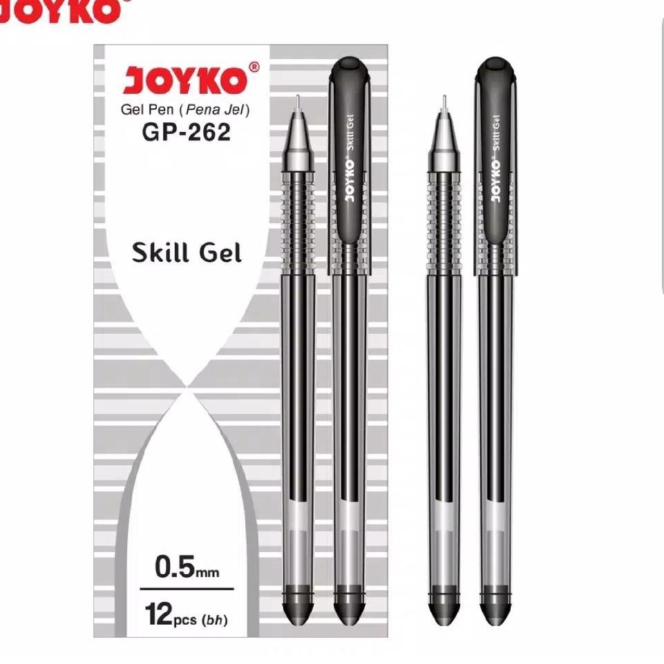 

PRODUCT TERLARIS Gel pen Joyko GP 262 Skill Gel (12 pcs) 3194 ㅾ