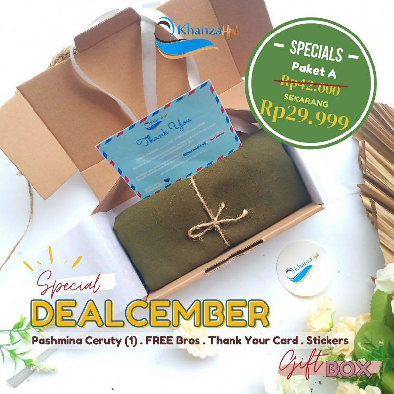 

Paket Hampers Pasminah / Gift Box paket Pasminah