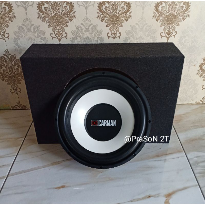 Subwoofer Carman 12in 1278 +Box Mdf