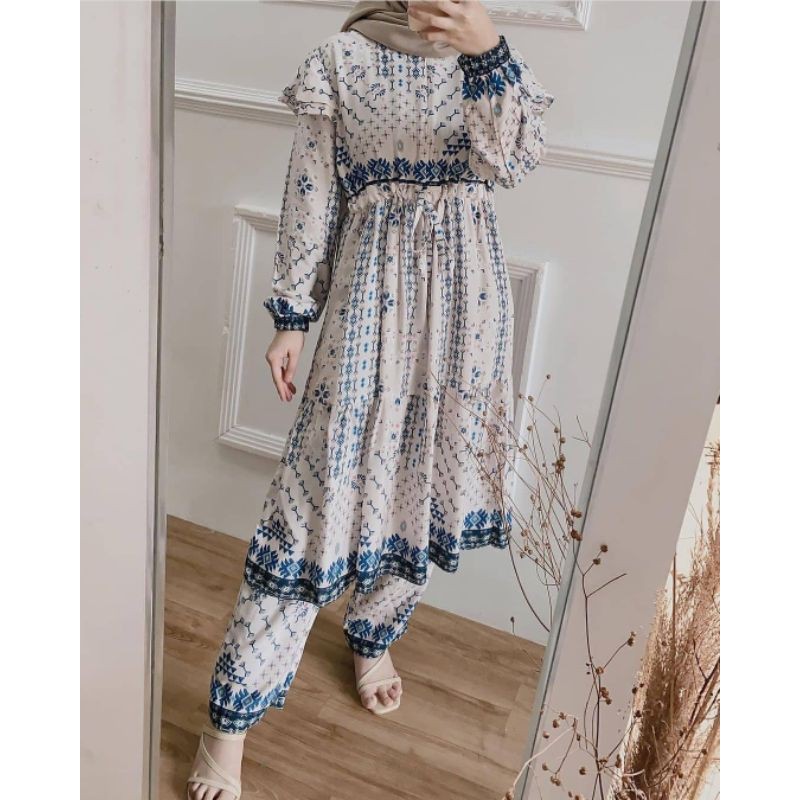 LIYAN ONE SET RAYON / SETELAN RAYON VISCOSE